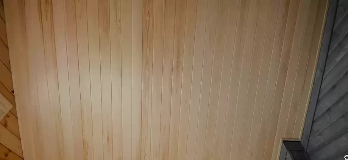 Монтаж вагонки, имитации бруса