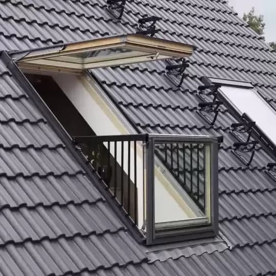 Монтаж мансардных окон