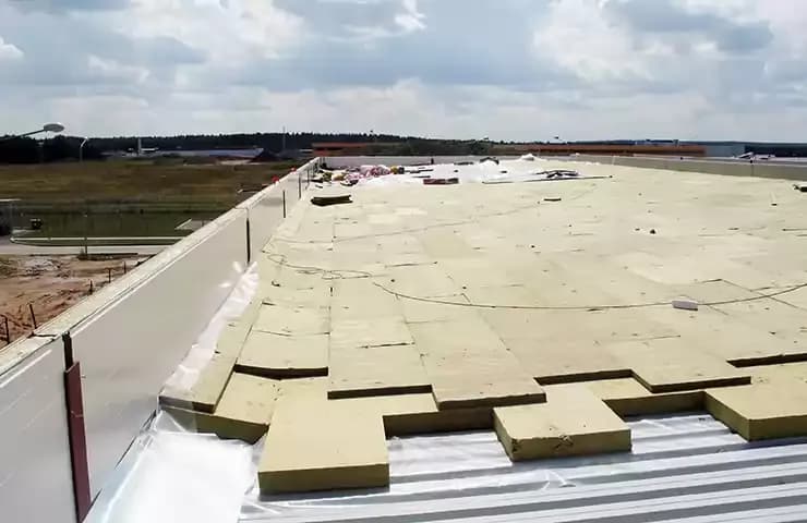 Монтаж теплоизоляции