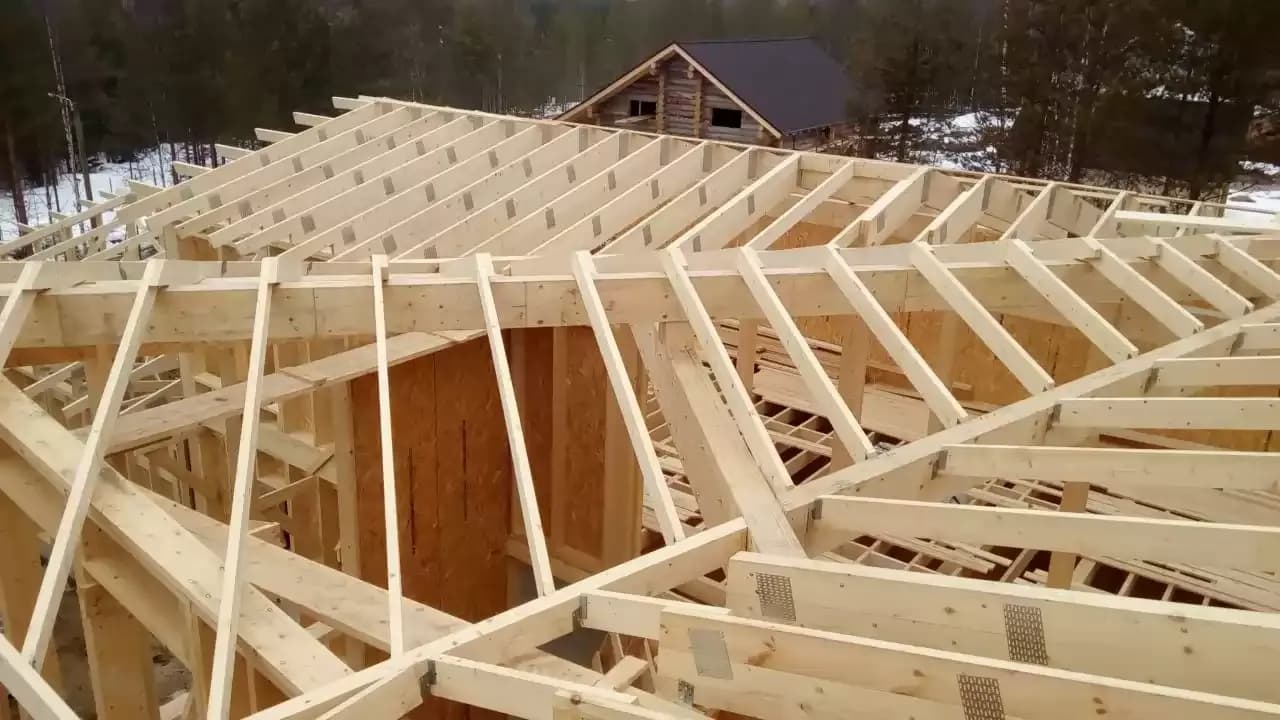 Стропильная система кровли